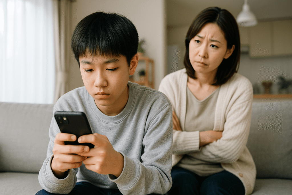 不登校 中学生 スマホ ばかり4