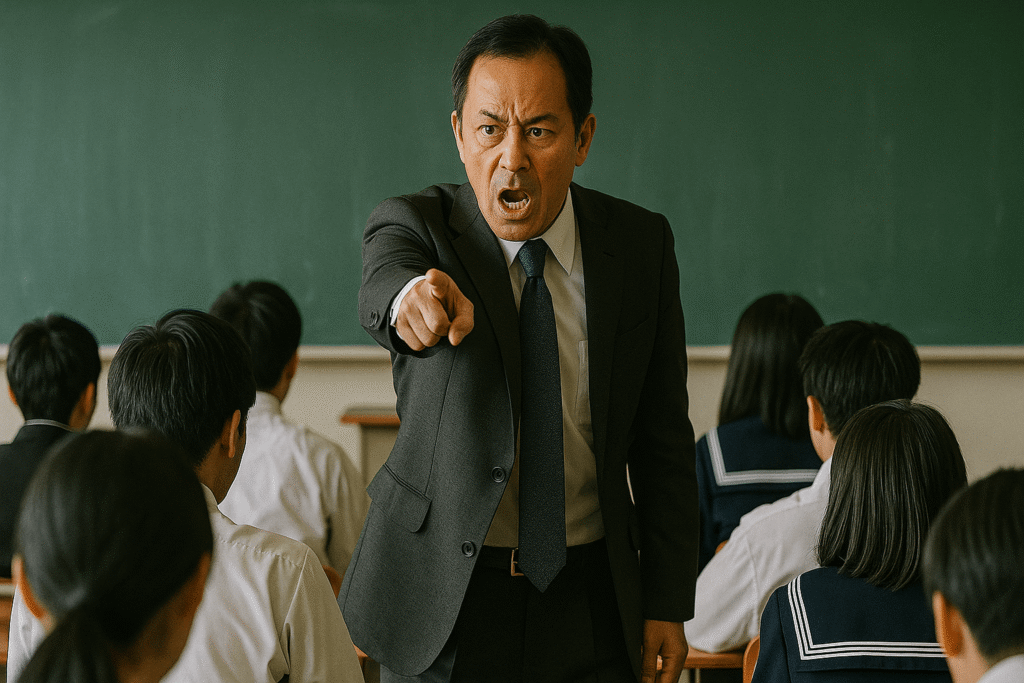 先生が怖い不登校の中学生4
