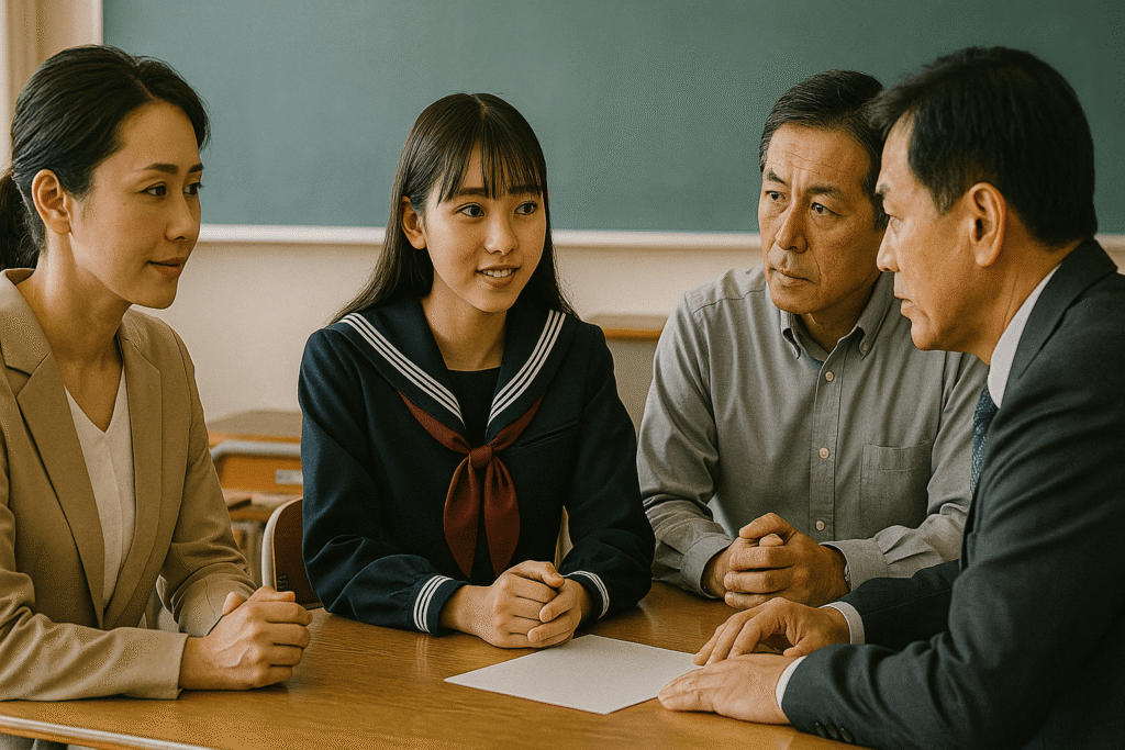 先生が怖い不登校の中学生5