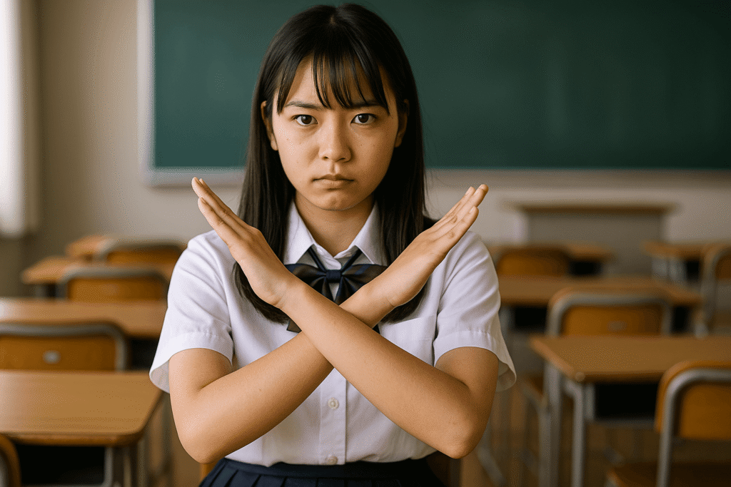 不登校 中学生 成績表3