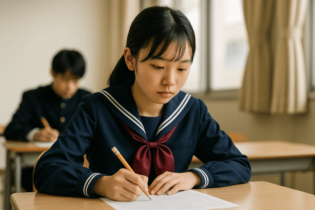 不登校 中学生 成績表4