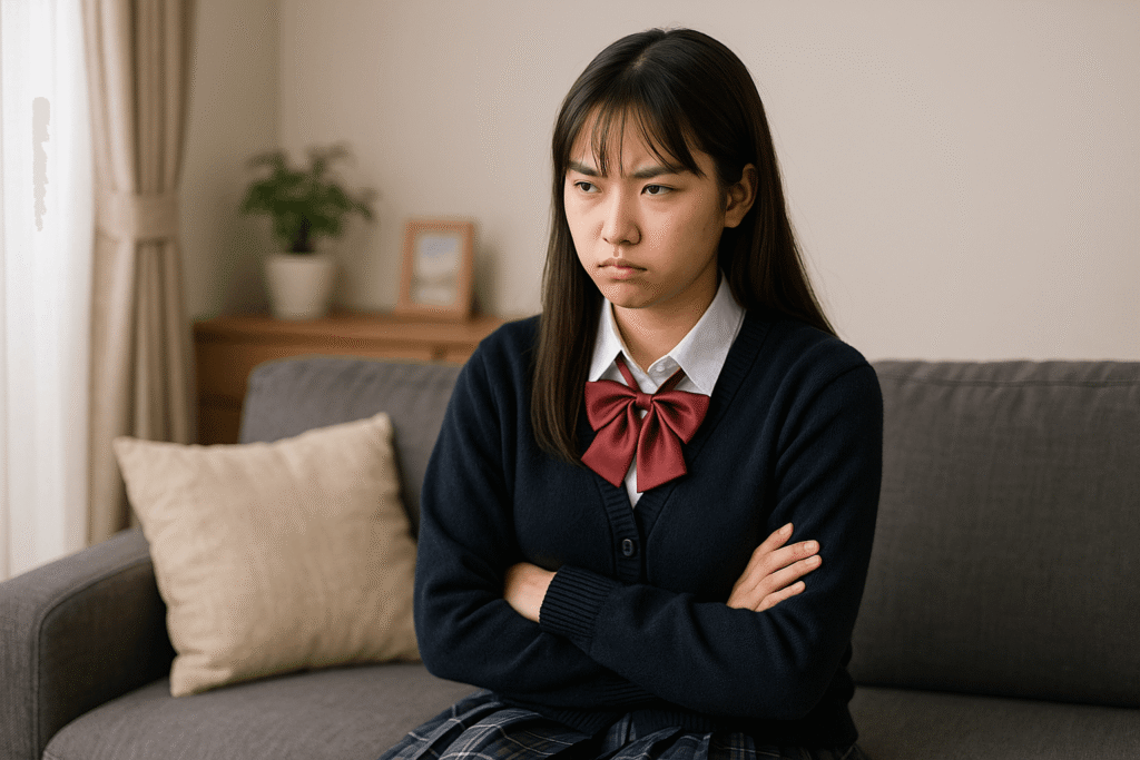 不登校 反抗期 高校生2