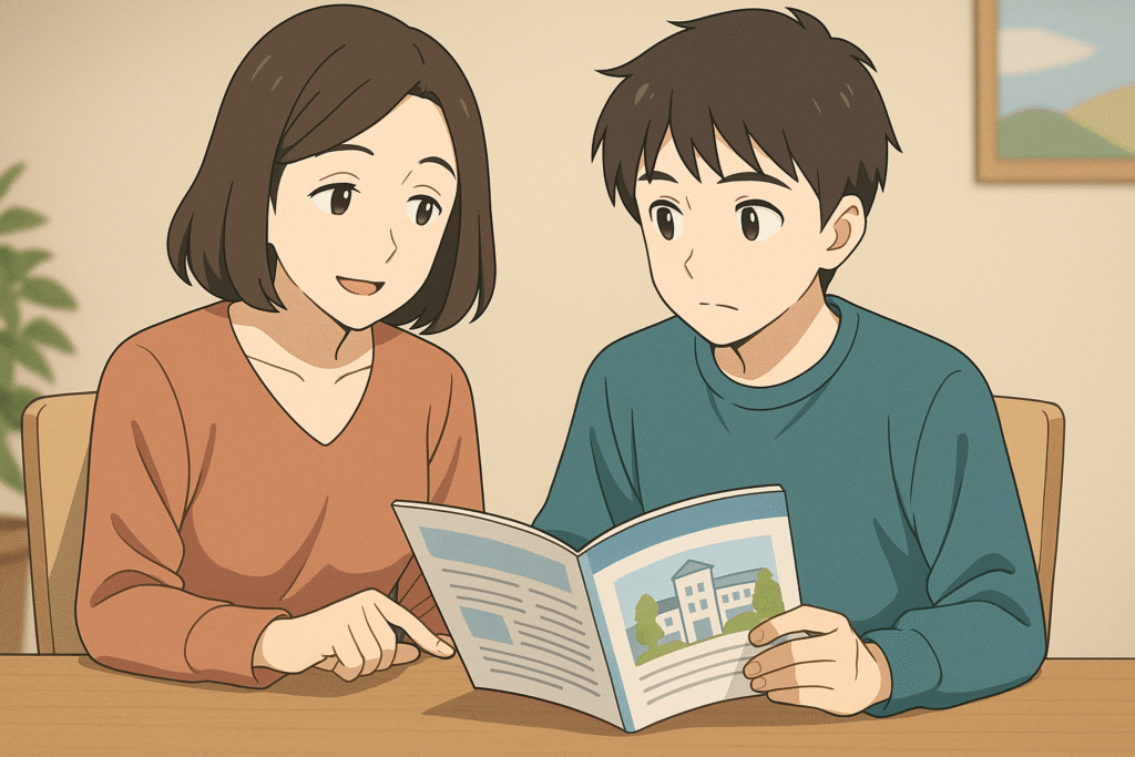 不登校 塾だけ行く4