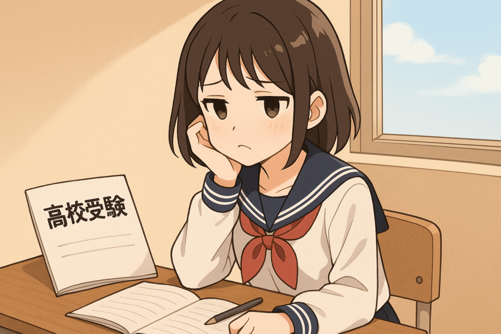 不登校 高校受験 しない2