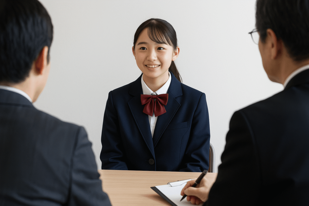 不登校 高校受験 面接