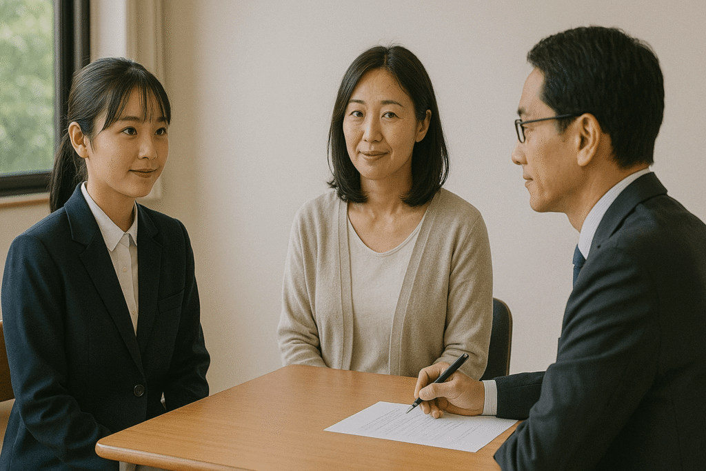 不登校 高校受験 面接4