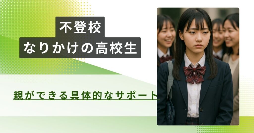 不登校　なりかけ　高校生アイキャッチ