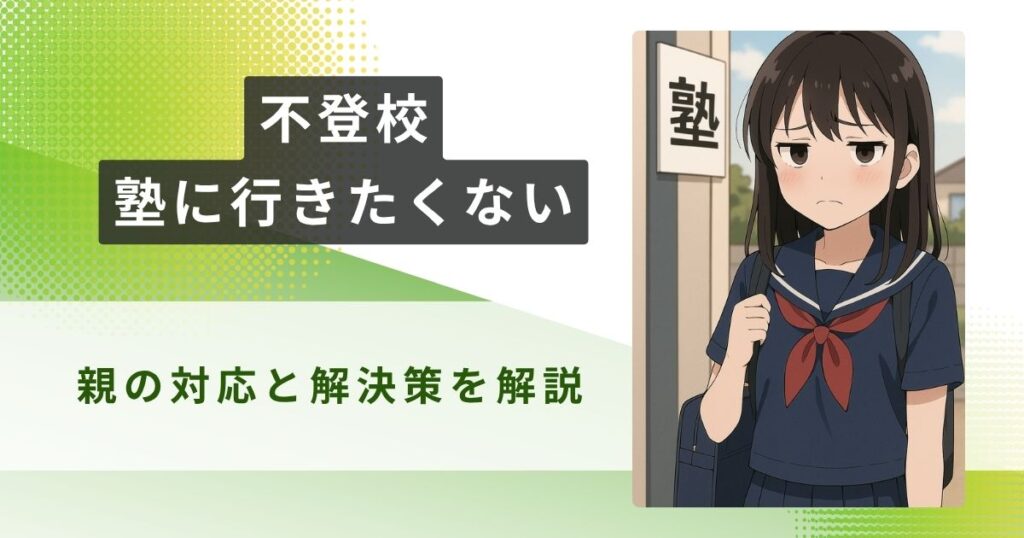 不登校　塾　行きたくないアイキャッチ
