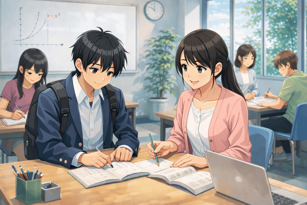 不登校 塾 昼間3