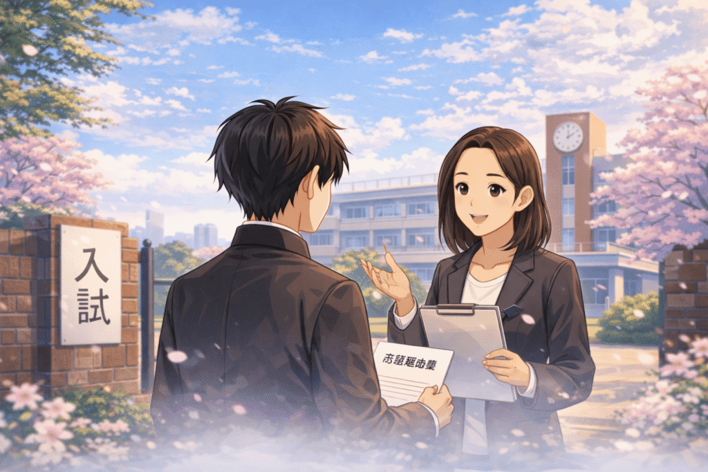 不登校 高校受験 出席日数6