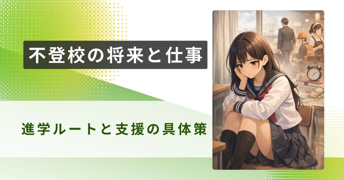 不登校 将来 仕事アイキャッチ