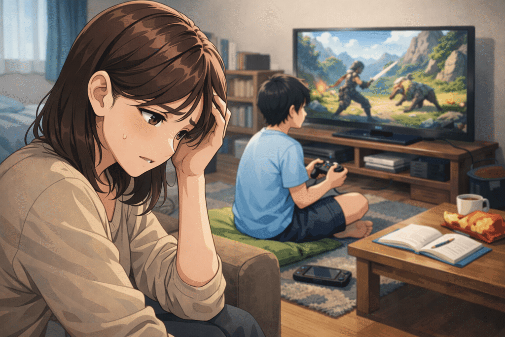 不登校 小学生 家での過ごし方 ゲーム2