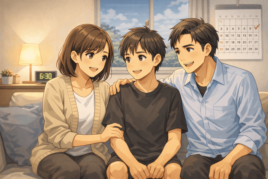 不登校 中学生 親の対応3