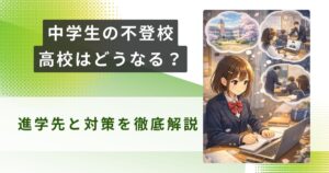 中学生 不登校 高校 どうなるアイキャッチ