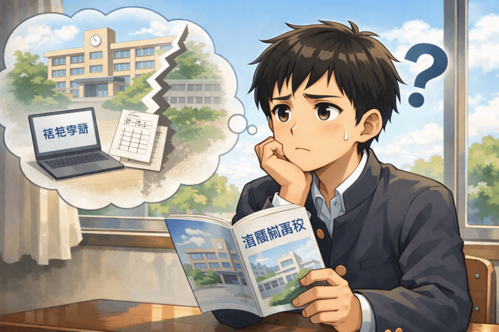 不登校 公立高校 いけない3