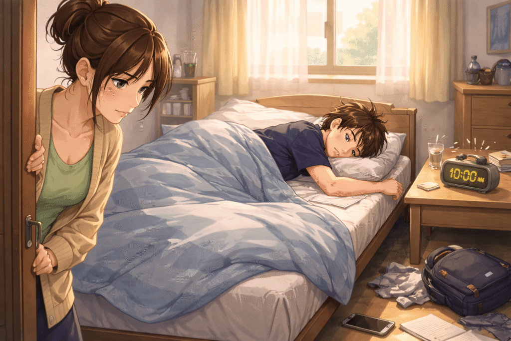 不登校 親 疲れた5