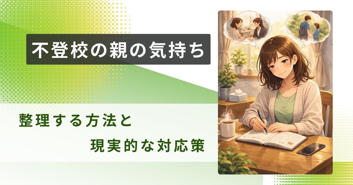 不登校 親の気持ちアイキャッチ