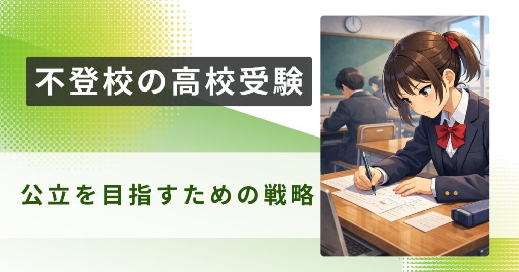 不登校 高校受験 公立アイキャッチ