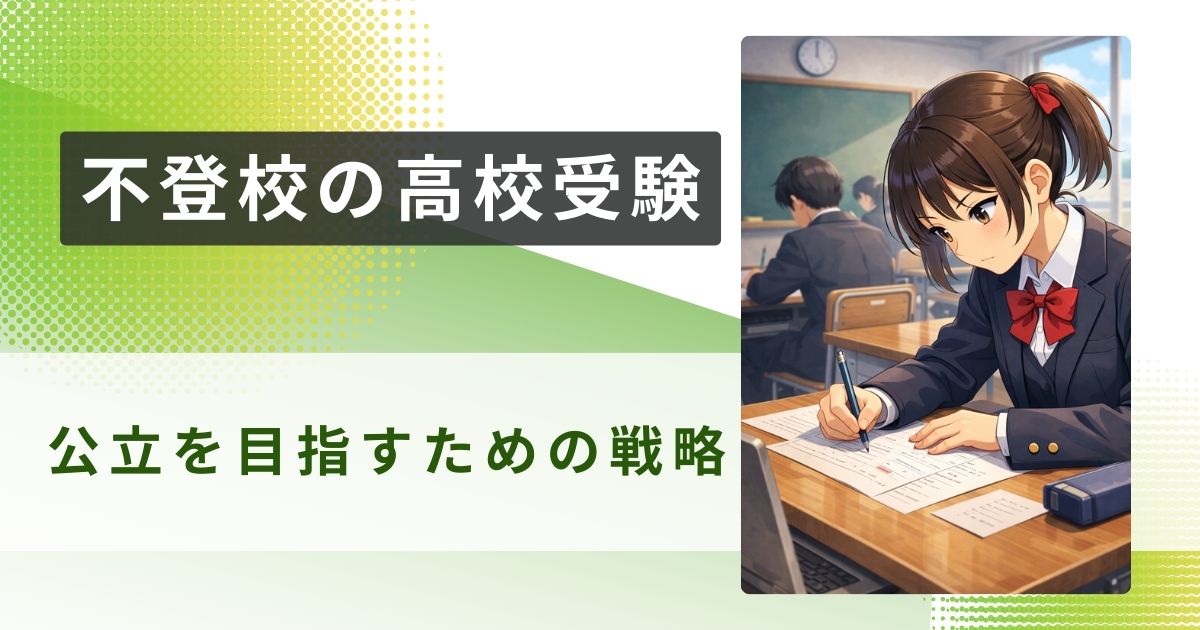 不登校 高校受験 公立アイキャッチ