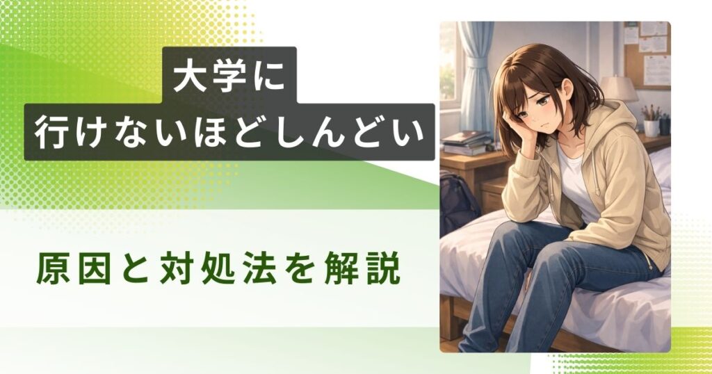 大学 行けない しんどいアイキャッチ