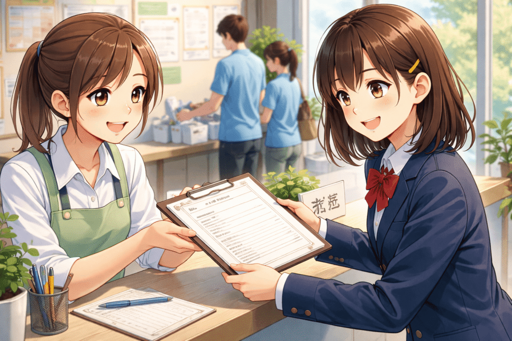 高校生 ボランティア証明書2