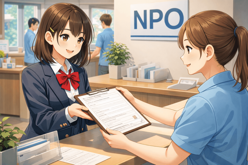 高校生 ボランティア証明書3