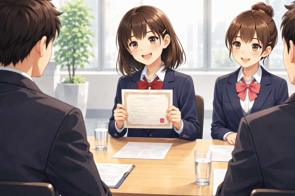 高校生 ボランティア証明書5