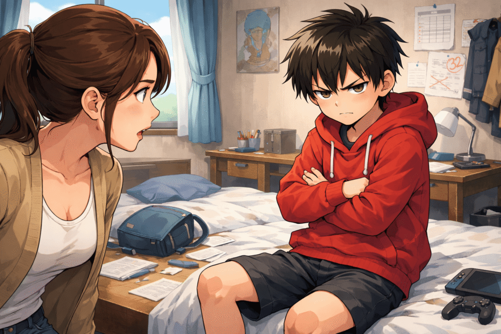 反抗期 不登校 小学生2