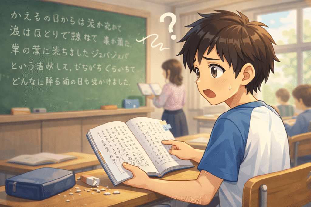小学生 勉強 ついていけない3