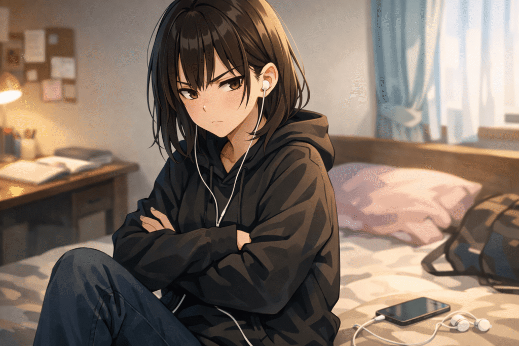 反抗期女子 特徴