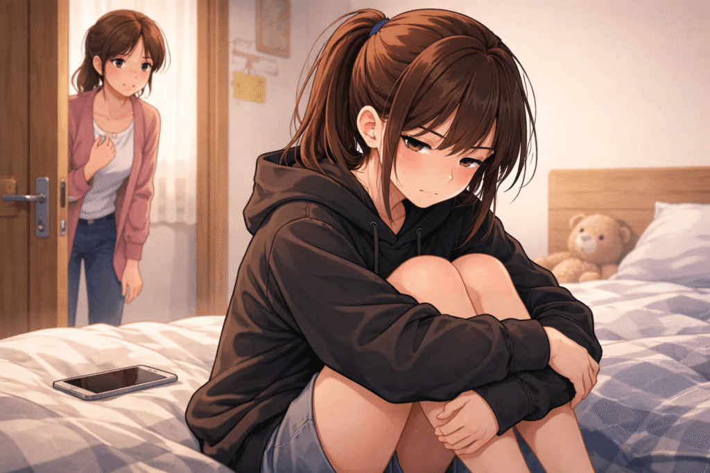 反抗期女子 特徴5