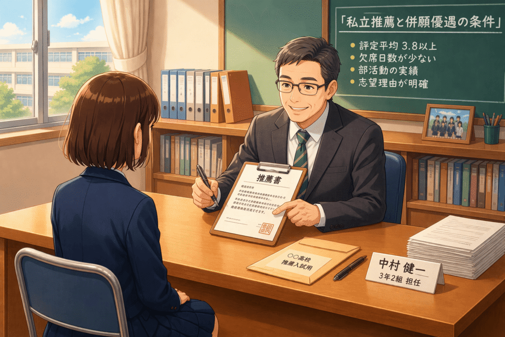 不登校 高校受験 私立2