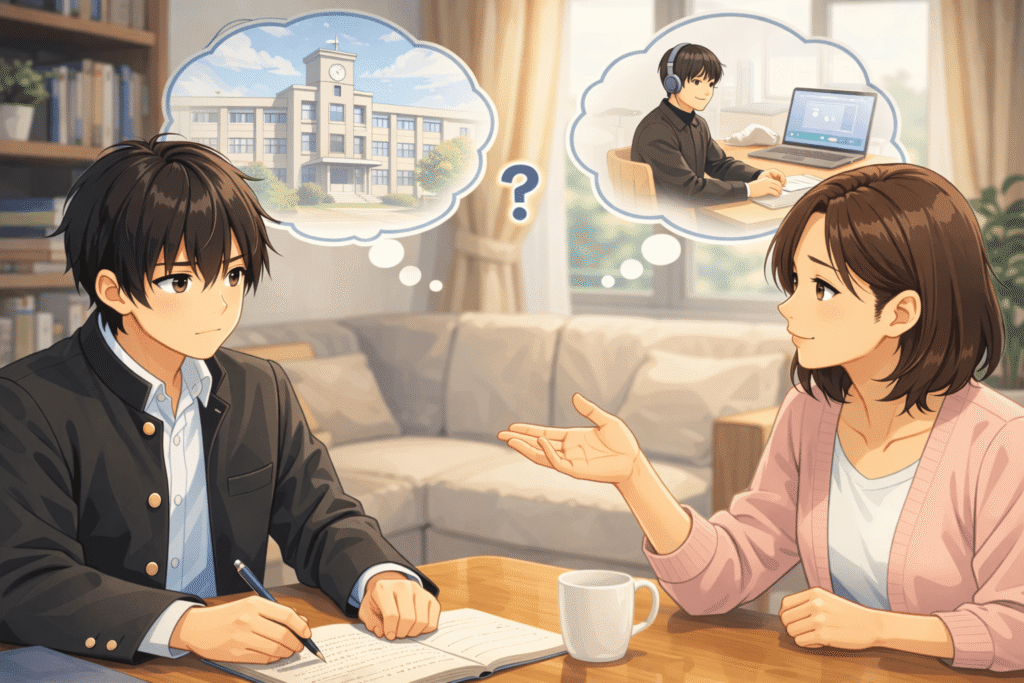 不登校 高校生 対応5