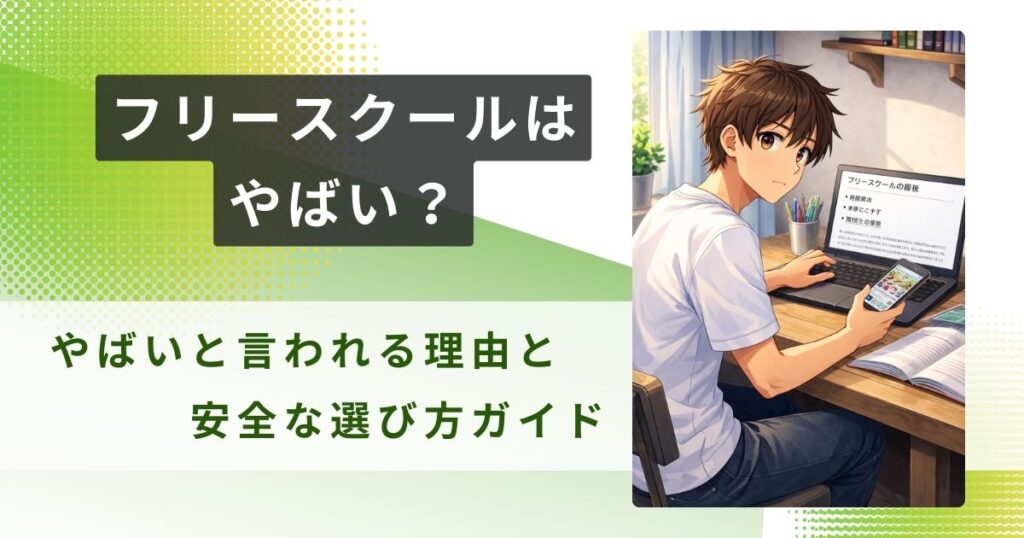 フリースクール やばいアイキャッチ