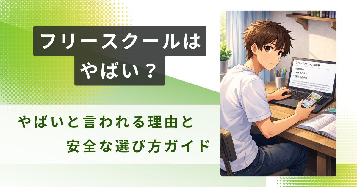 フリースクール やばいアイキャッチ