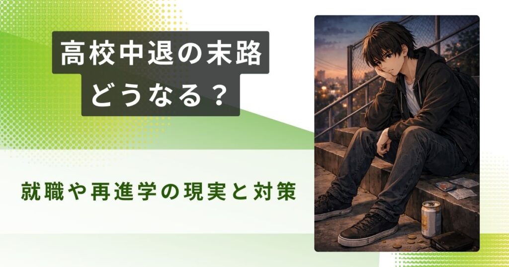 高校中退 末路アイキャッチ