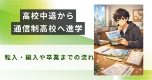 高校中退 通信制アイキャッチ